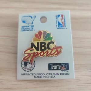 Vintage NBC Sports Logo Enamel Pin